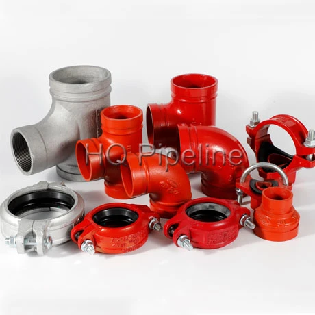 China Factory Price Ductile Iron Grooved Pipe Fittings with UL & FM