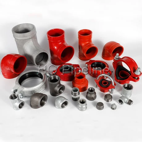 China Factory Price Ductile Iron Grooved Pipe Fittings with UL & FM